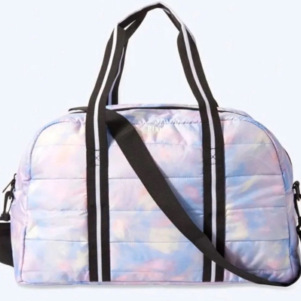 PINK Victoria’s Secret Tye Dye Weekend Duffel Bag - Picture 3 of 5